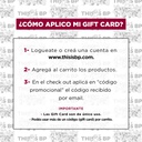 Gift Card $5.000