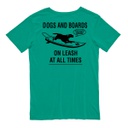 REMERA MANGA CORTA - DOGS &amp; BOARDS