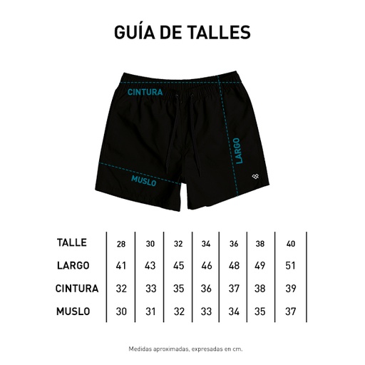 MALLA CINTURA ELASTICA 17" - PUNTA VILLARINO