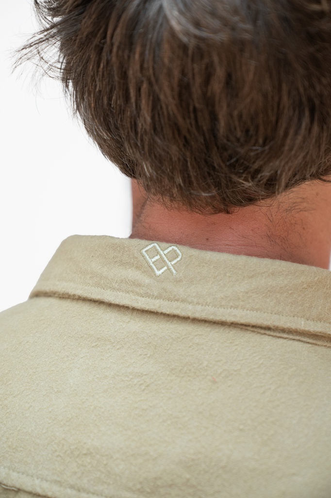 CAMISA VIYELA PESADA ML - CABIN BEIGE