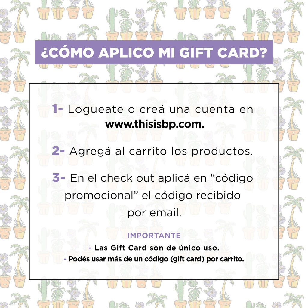 Gift Card $20.000