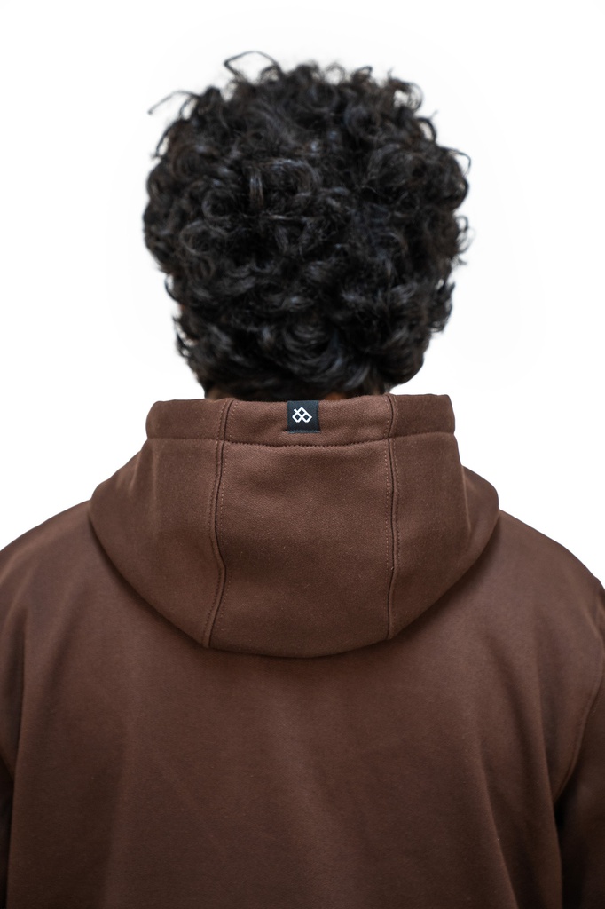 BUZO CANGURO RELAXED - TUNDRA CHOCO