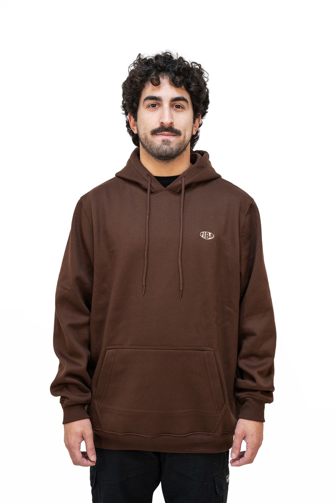 BUZO CANGURO RELAXED - TUNDRA CHOCO