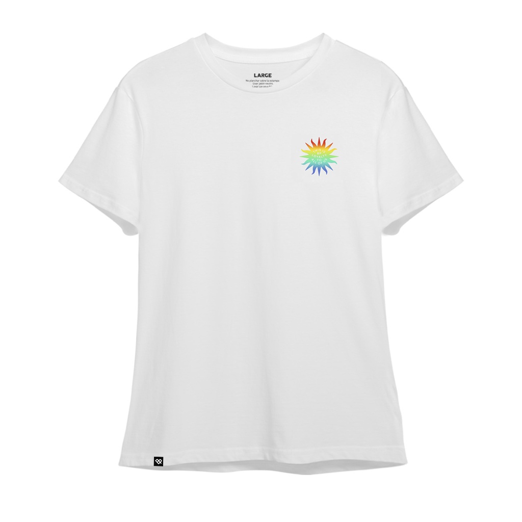 REMERA MANGA CORTA MUJER - RAYOS