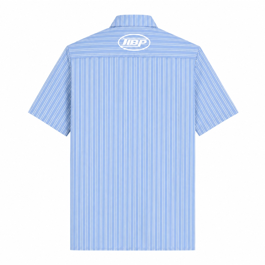 CAMISA MANGA CORTA LOOSE FIT - RAYAS