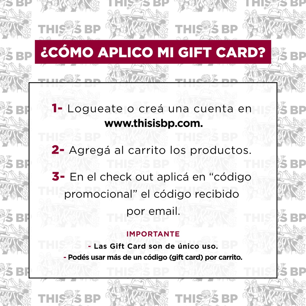 Gift Card $5.000