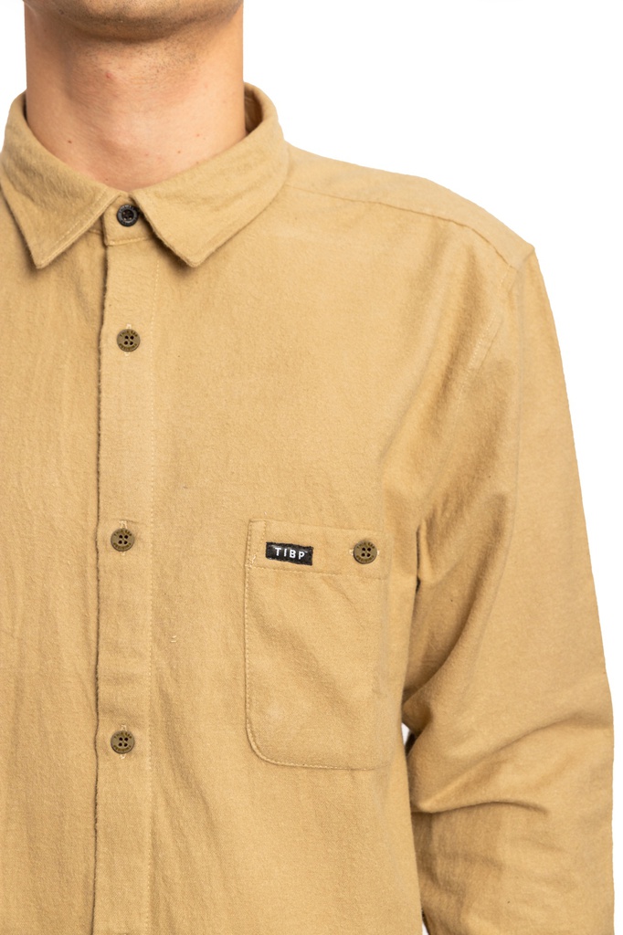 CAMISA ML - BEIGE