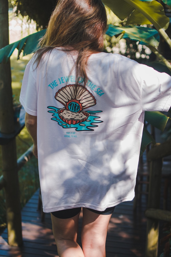 REMERA MANGA CORTA OVERSIZE - PLAYA