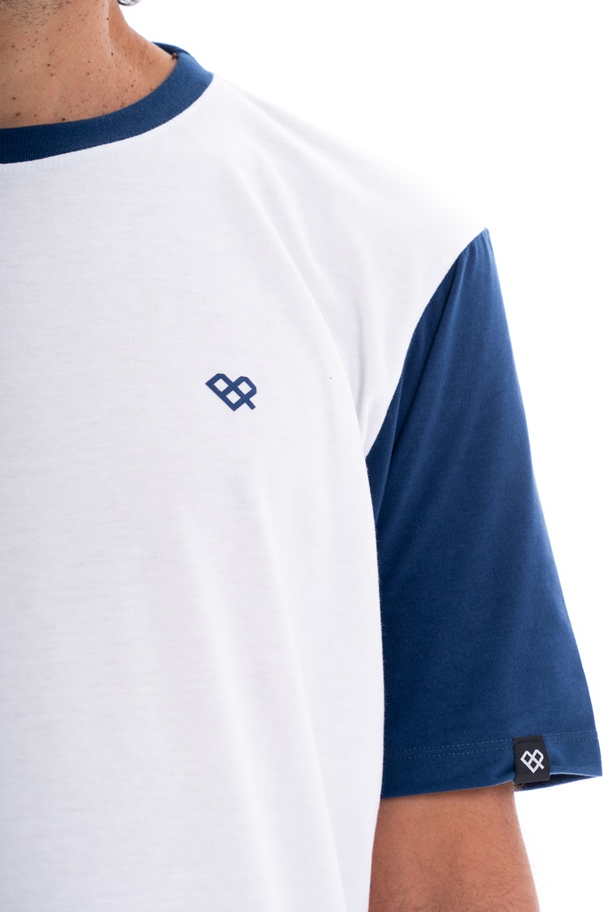 REMERA MANGA CORTA - SANTORINI BLUE