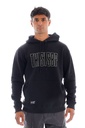 BUZO CANGURO CON CAPUCHA RELAXED FIT - CAOBA