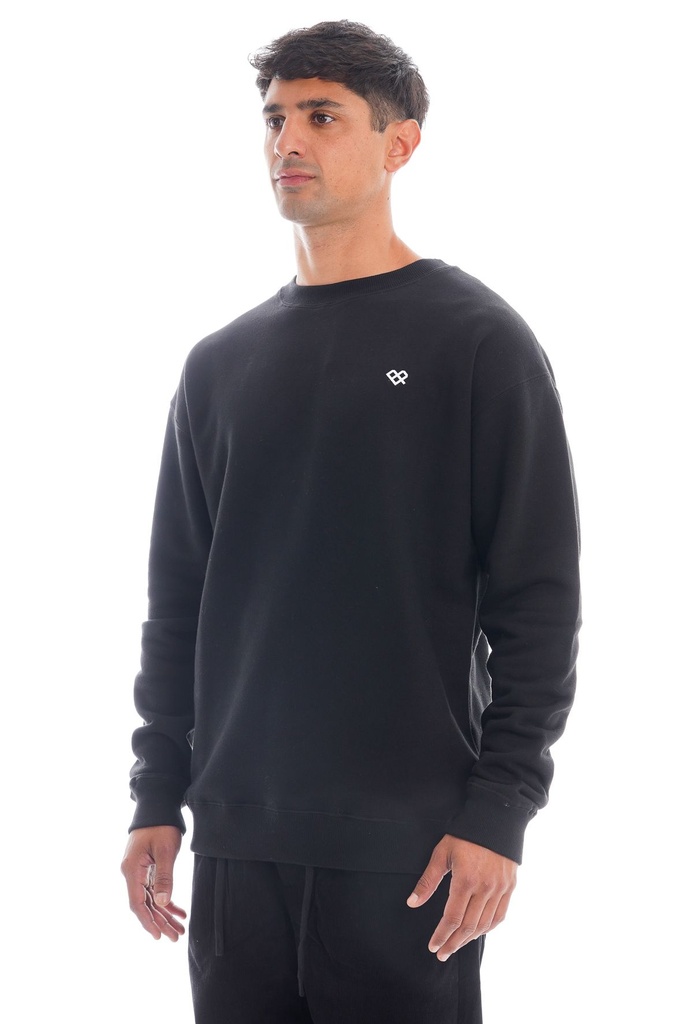 BUZO CUELLO REDONDO RELAXED FIT - ISO FRONT CREW