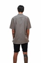 CAMISA MANGA CORTA RELAXED FIT - LOTUS