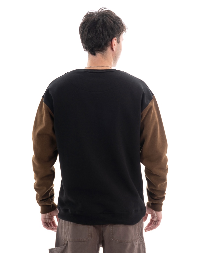 BUZO CUELLO REDONDO RELAXED FIT - ESENCIA COMBI