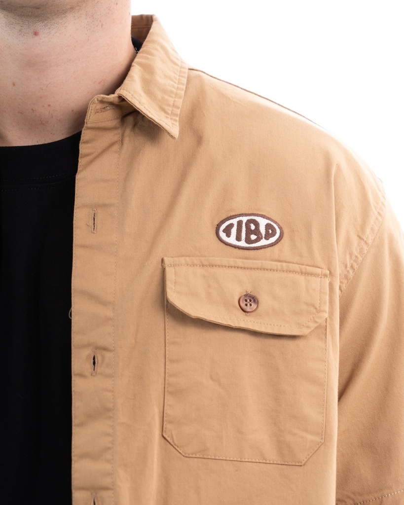 CAMISA MANGA CORTA RELAXED FIT - MANGUE