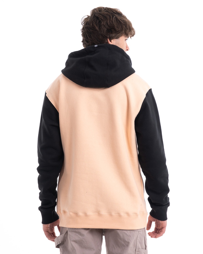 BUZO CANGURO CON CAPUCHA RELAXED FIT - ICE CREAM COMBI