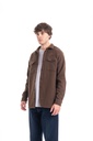 CAMISACO DE PAÑO REGULAR FIT - BROWN LAKE
