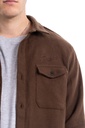 CAMISACO DE PAÑO REGULAR FIT - BROWN LAKE