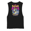REMERA SIN MANGA - SURF NEON
