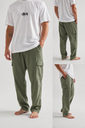 PANTALON DENIM LOOSE FIT - CARGO LINO V