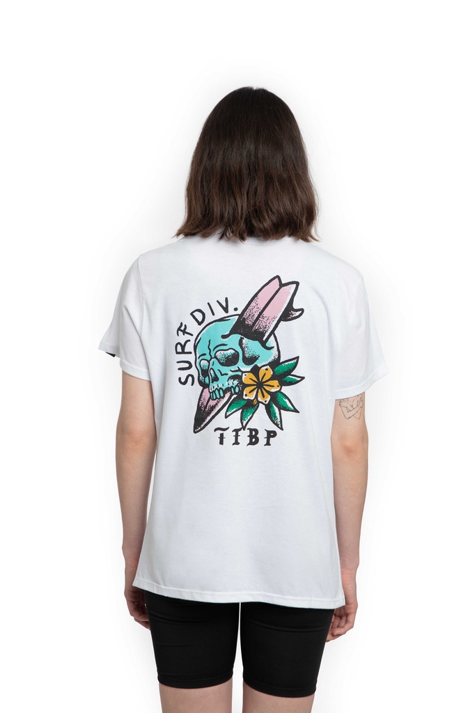 REMERA MANGA CORTA MUJER - LUCKYBOARD