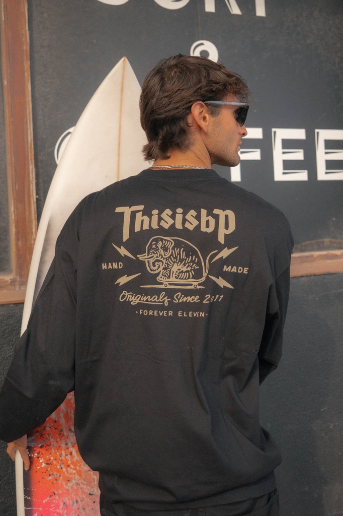 REMERA MANGA LARGA RELAXED FIT - SABIDURIA