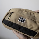 RIÑONERA - FRONT PATCH BROWN