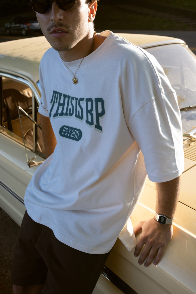 REMERA MANGA CORTA RELAXED FIT - TONY