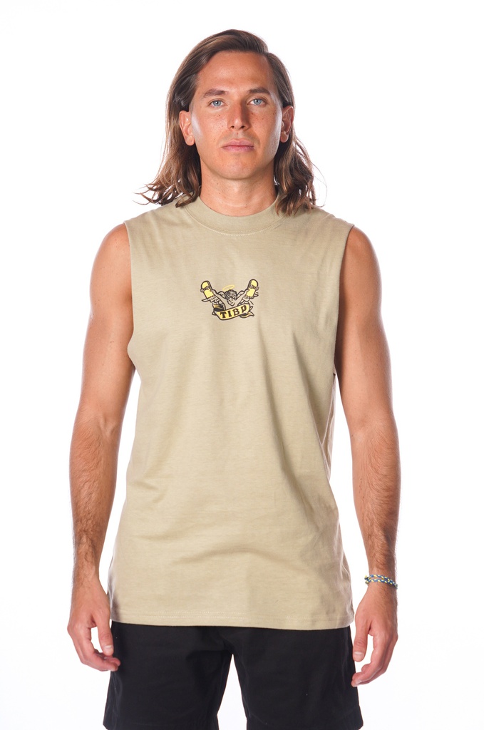REMERA SIN MANGA RELAXED FIT - QUERUBIN