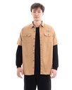 CAMISA MANGA CORTA RELAXED FIT - MANGUE
