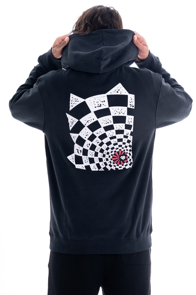 BUZO CANGURO CON CAPUCHA RELAXED FIT RUSTICO - GEEZER