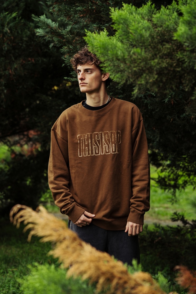 BUZO CUELLO REDONDO RELAXED FIT - THIS IS BP OD