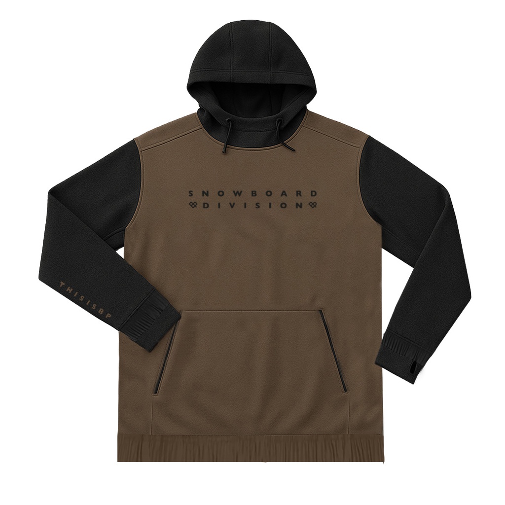 BUZO SNOWBOARD RELAXED FIT - POLVO