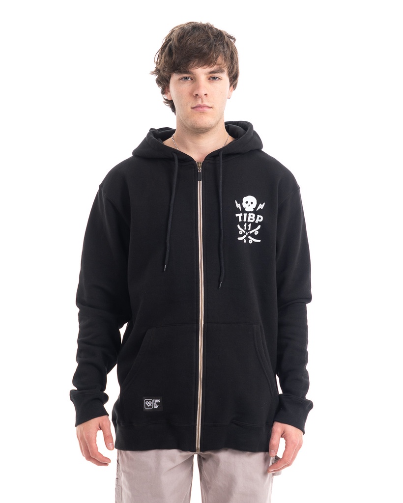 CAMPERA CANGURO CON CAPUCHA - PATINETAS