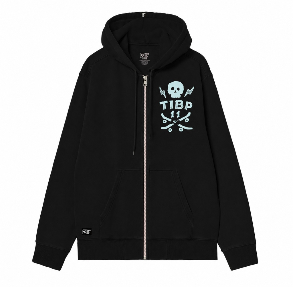 CAMPERA CANGURO CON CAPUCHA RELAXED FIT - PATINETAS