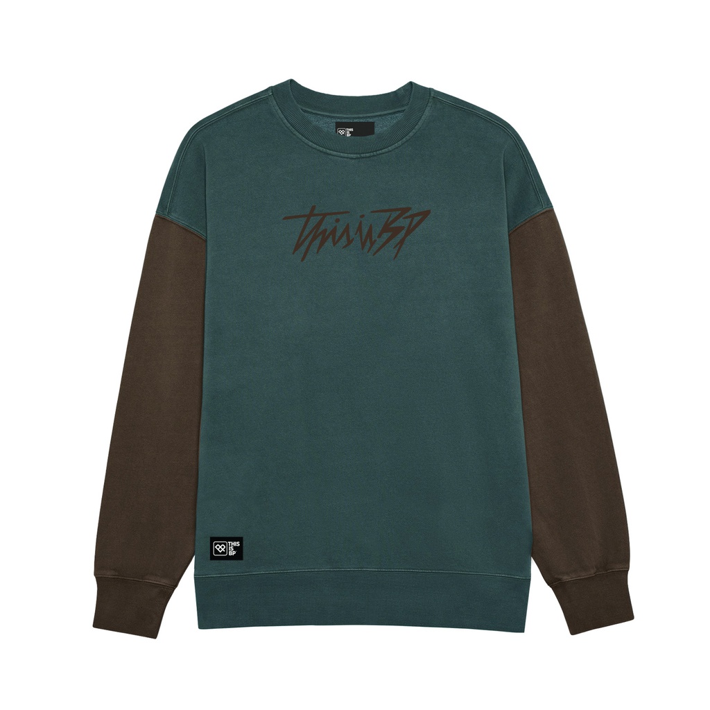 BUZO CUELLO REDONDO RELAXED FIT - ESENCIAL CREW