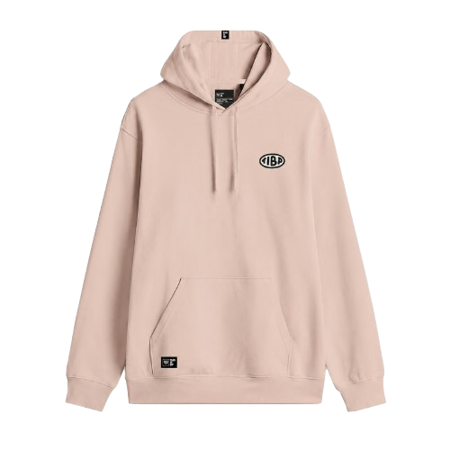 BUZO CANGURO CON CAPUCHA RELAXED FIT - TUNDRA CREAM