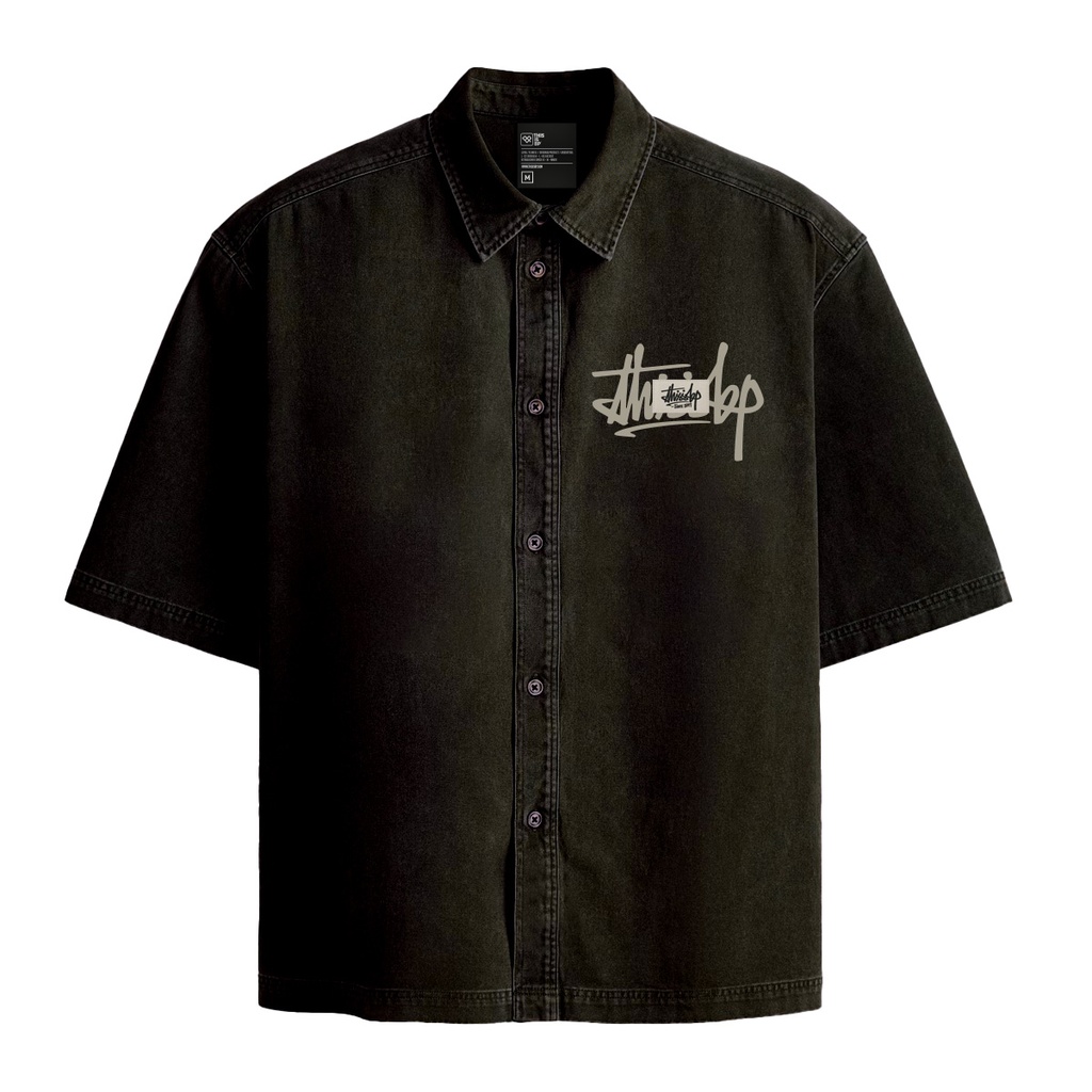 CAMISA MANGA CORTA LOOSE FIT - FIRMA N