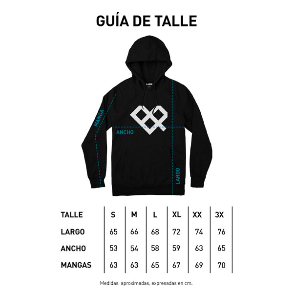 Tabla talle Ola Verde