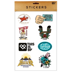 [p095215036] STICKERS -ARTS (PACK X3)