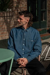 [082215215] CAMISA DENIM ML - YAKUTSK