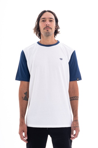 [031215G57] REMERA MANGA CORTA - SANTORINI BLUE