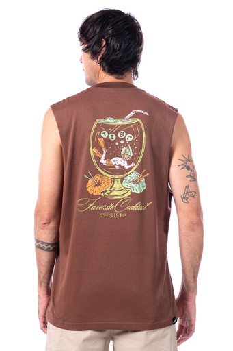 [032215027] REMERA SIN MANGA RELAXED FIT - DRINK