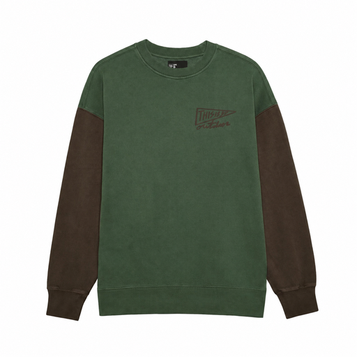 [069215154] BUZO CUELLO REDONDO RELAXED FIT - OD COMBI