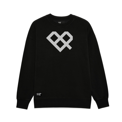[069215157] BUZO CUELLO REDONDO RELAXED FIT - BIG ISO FRONT CREW