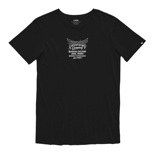 [031215I24] REMERA MANGA CORTA - CORE C BLACK