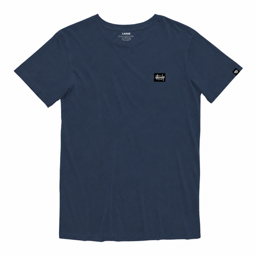 [031215I36] REMERA MANGA CORTA - LABEL AZUL