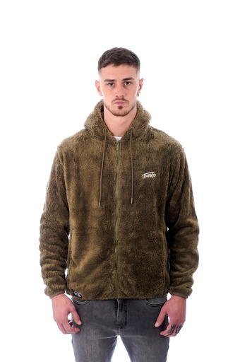 [097215034         ] CAMPERA CANGURO CON CIERRE - MANIU